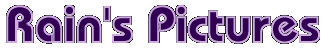 Rain's Pictures